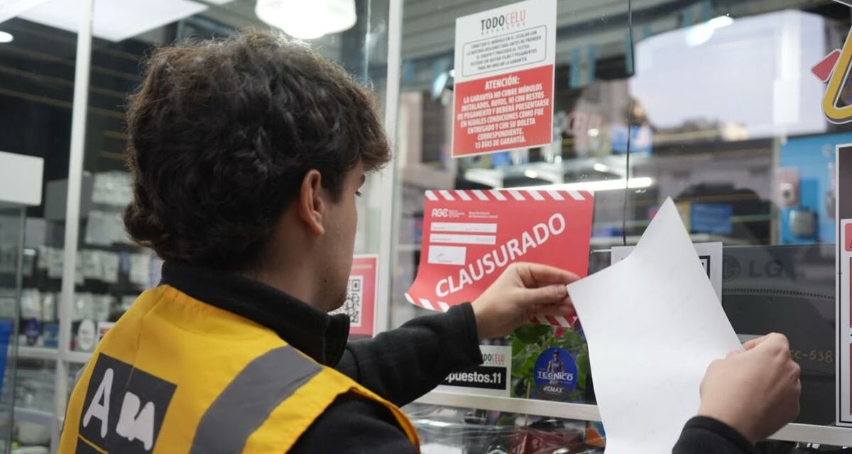 Jorge Macri desplegó un amplio operativo en Once contra la venta de celulares robados: Reventamos 10 cuevas