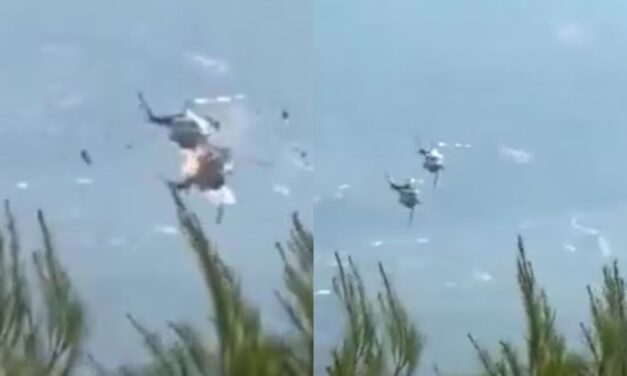 Dos pilotos murieron tras el choque de helicópteros que combatían los incendios
