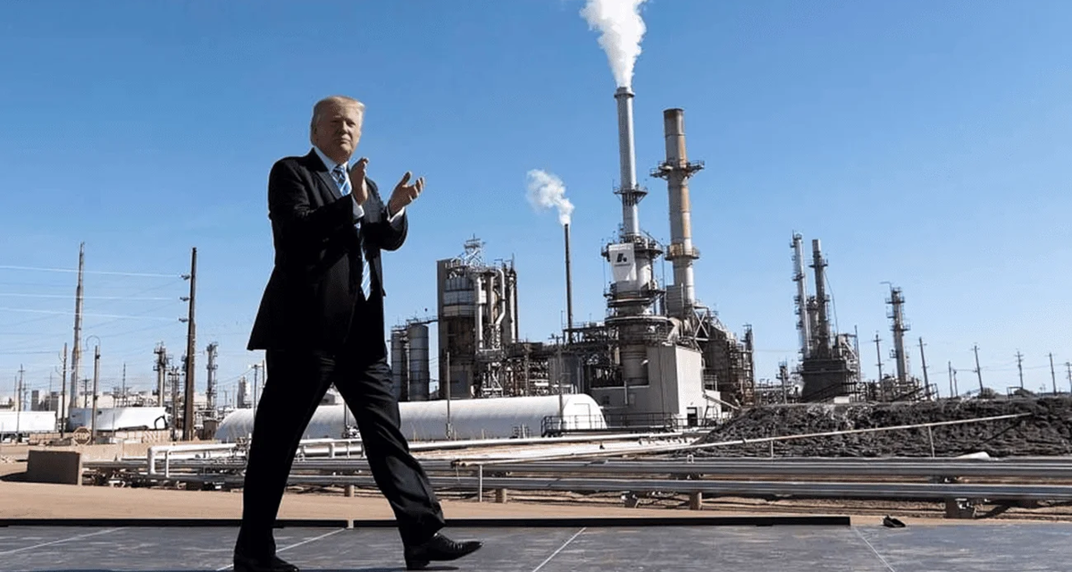 Donald Trump anunció la firma del mayor acuerdo petrolero de la historia con Venezuela