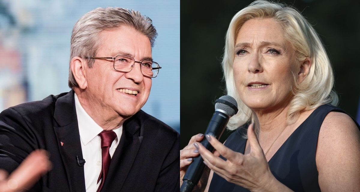Jean-Luc Mélenchon aparece como posible rival de Le Pen en un balotaje presidencial