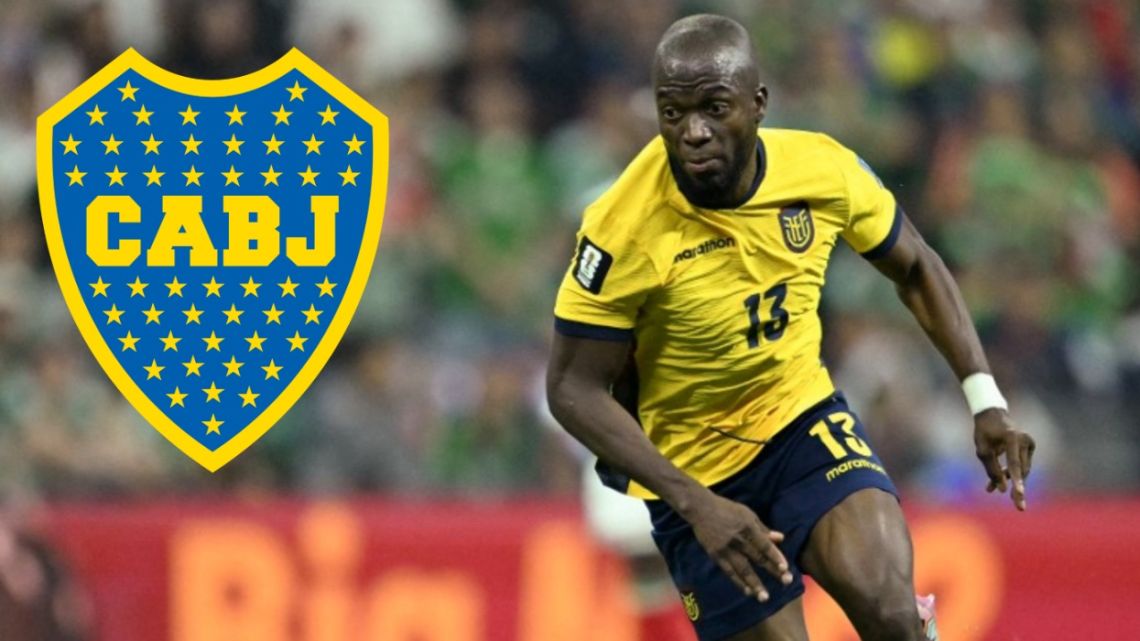 Boca oficializó la llegada de Enner Valencia como refuerzo de jerarquía internacional