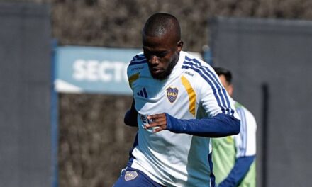 Enner Valencia tuvo su primer entrenamiento con Boca: cuándo podría debutar