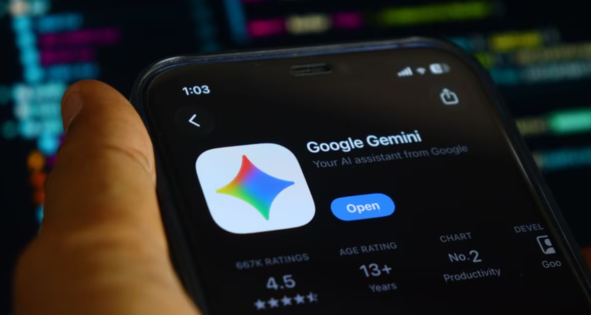 Gemini alcanzó los 1.000 millones de usuarios y le pisa los talones a ChatGPT