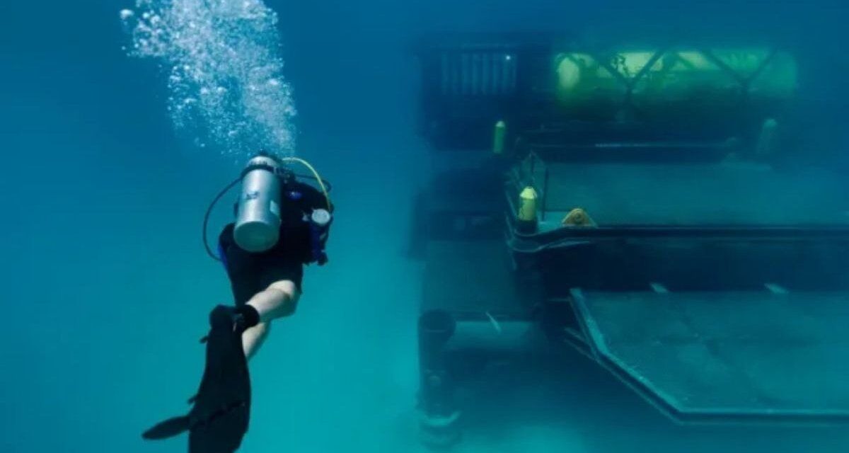 Crean un nuevo hábitat submarino para humanos