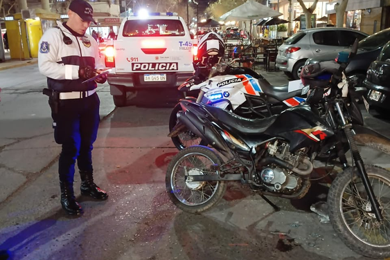Control en Capital: secuestraron una moto con pedido judicial vigente desde hace una década