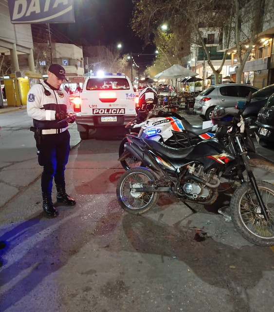 Control en Capital: secuestraron una moto con pedido judicial vigente desde hace una década