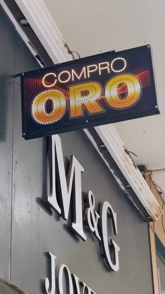Investigan un robo en la joyería M&G, en pleno corazón de la peatonal