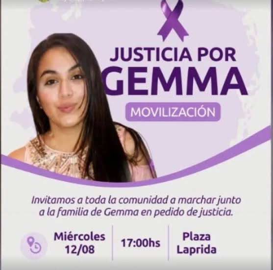 Marcharán por justicia por Gemma este miércoles en Plaza Laprida
