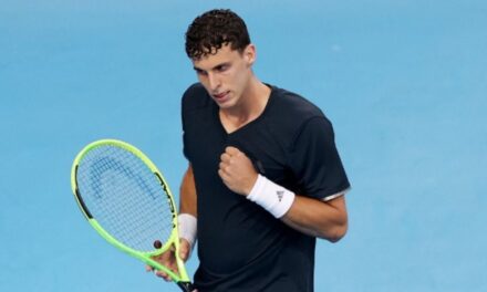 Juan Manuel Cerúndolo ganó en su debut y avanzó a octavos del ATP 250 de Winston-Salem