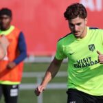 Julián Álvarez quedó afuera del último amistoso de Atlético de Madrid