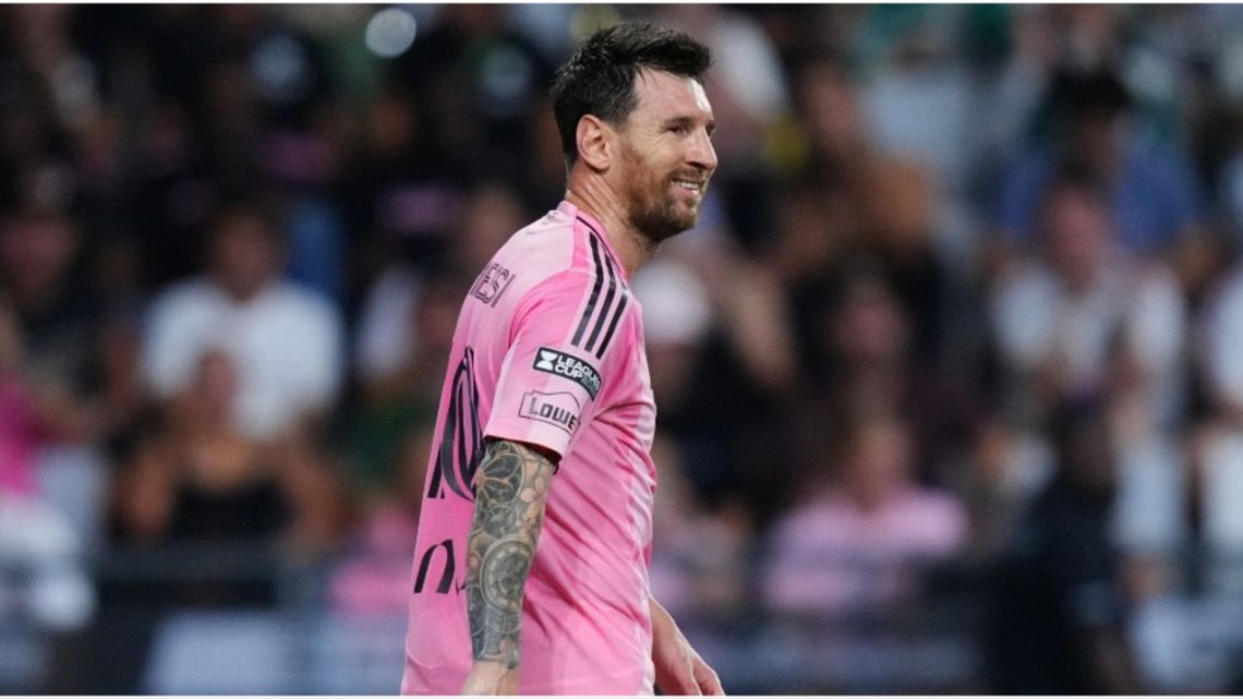 Lionel Messi volvió a jugar con el Inter Miami tras el fallecimiento de su padre Jorge