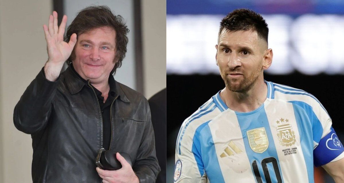 La reacción de Javier Milei frente a la muerte del padre de Lionel Messi: Da vergüenza