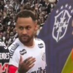 Neymar quedó con la mano en el aire: el capitán de Vasco lo ignoró antes del partido