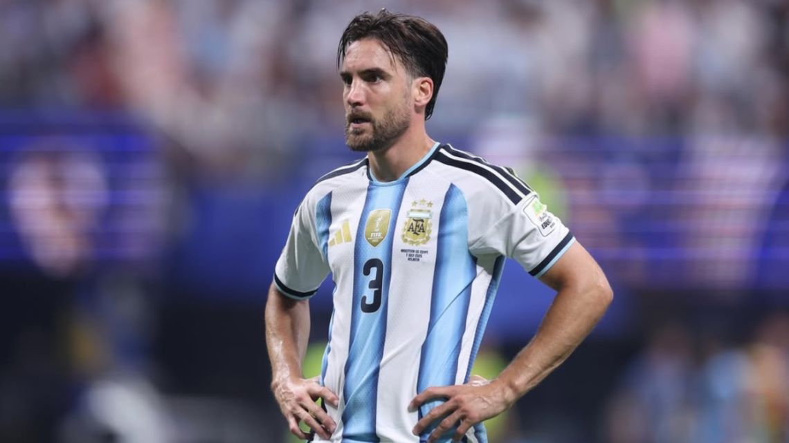 Tagliafico pidió el cambio, pero se aguantó los dolores para entrar en la historia