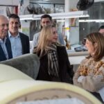 En plan opositor, Karina Milei se sumó a las recorridas de Pilar Ramírez en CABA y reclamó más desregulación al PRO