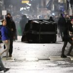 26 detenidos y 5 heridos por los incidentes entre manifestantes y la Policía