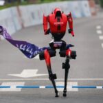 Un robot chino corrió los 100 metros en 9,32 segundos y superó la marca de Usain Bolt