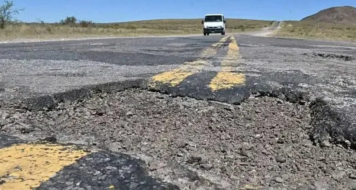 Denuncian accidentes y daños ante el freno de la obra pública