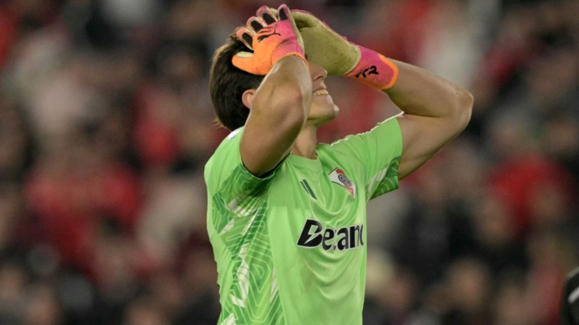 Santiago Beltrán le pidió perdón al hincha de River tras la eliminación por Copa Sudamericana