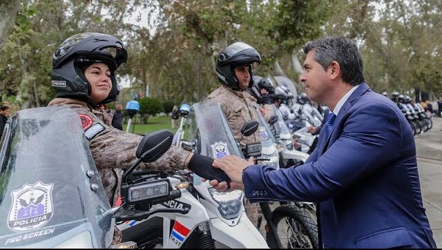 La Policía incorporó 36 motos para reforzar la prevención y los controles de tránsito