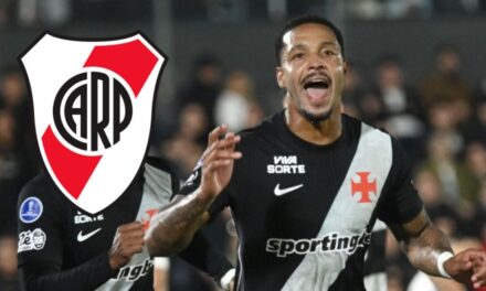 Vasco da Gama goleó a Olimpia en la Copa Sudamericana y espera a River en los cuartos de final