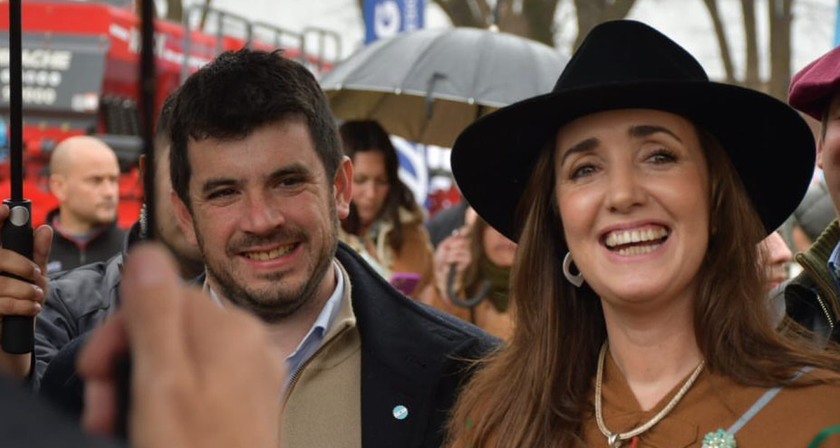 Victoria Villarruel se mostró con el presidente de la UCR y marcó diferencias con el Gobierno