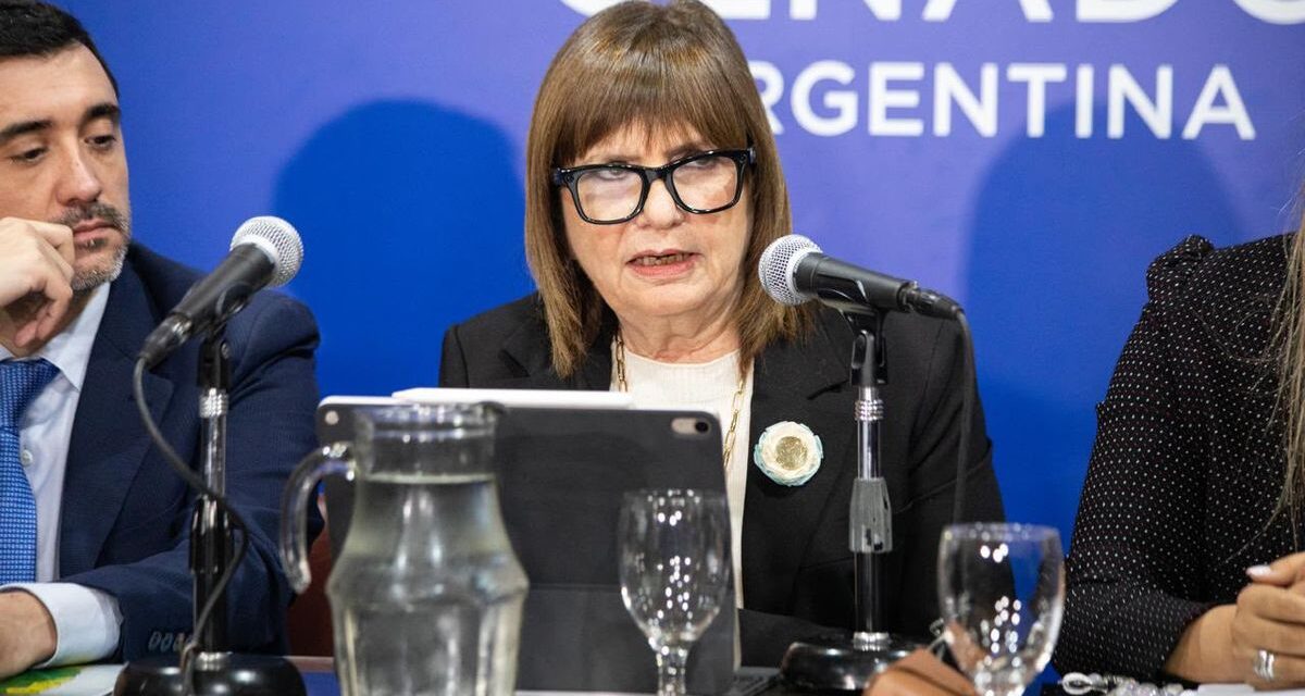 Patricia Bullrich defendió los cambios a la Ley de Tierras y se mostró confiada con los votos