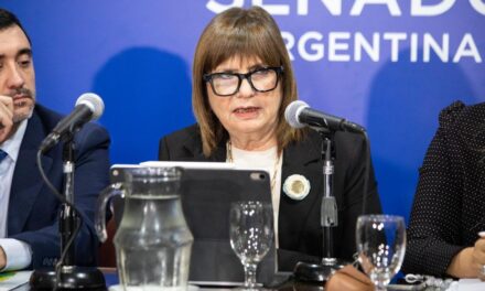 Patricia Bullrich defendió los cambios a la Ley de Tierras y se mostró confiada con los votos