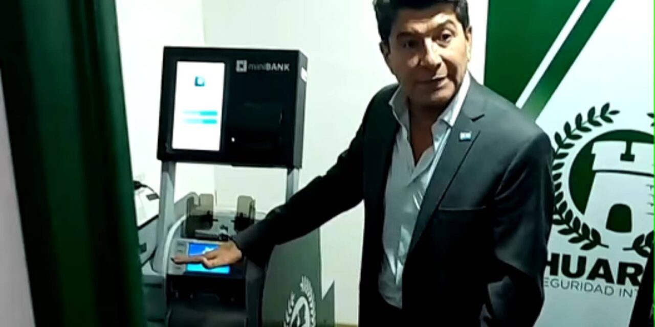 Rodeo habilitó una terminal Multibanco y los vecinos ya no tendrán que viajar a la Capital para depositar dinero