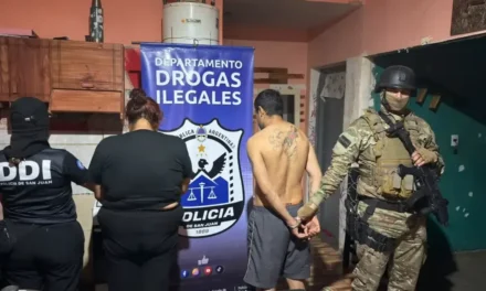 Operativo en Caucete: desbarataron un punto de venta de drogas junto a un centro de consumos problemáticos