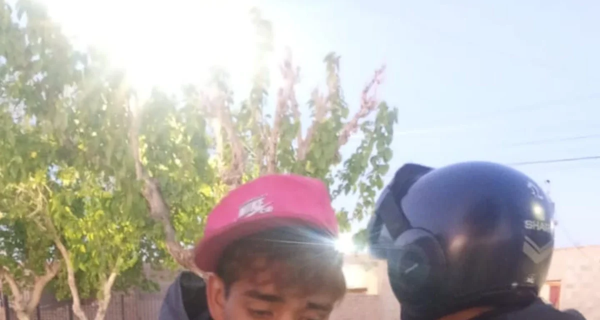 Persecución en Santa Lucía: escapó a pie y terminó detenido tras varias cuadras