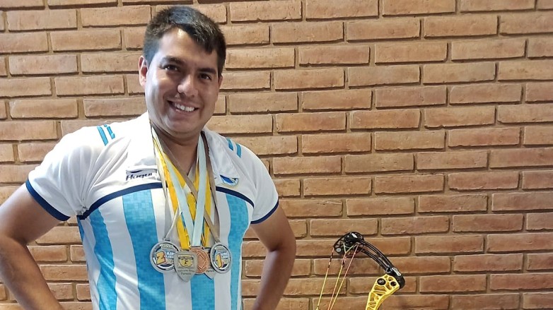Lucas Garcés sumó una nueva medalla para San Juan y Argentina en los ODESUR