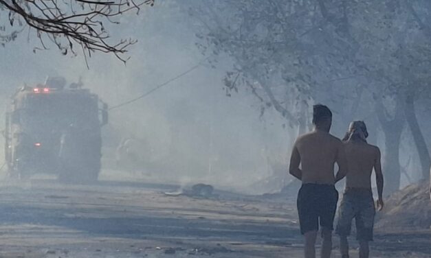 Bomberos confirmó cómo terminó herido el joven que sufrió quemaduras durante los incendios en Santa Lucía