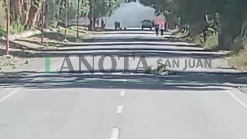 VIDEO: El  Zonda volvió a encender la alerta por incendios en San Martín