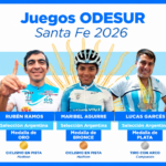 Tres nuevas medallas para la delegación sanjuanina en los Juegos Suramericanos Santa Fe 2026