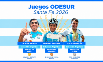 Tres nuevas medallas para la delegación sanjuanina en los Juegos Suramericanos Santa Fe 2026