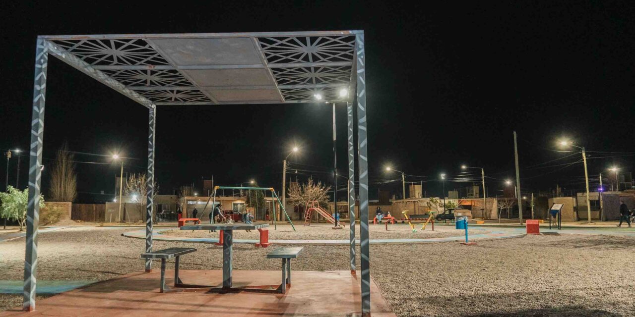 Rawson transformó un espacio abandonado en un nuevo punto de encuentro para las familias