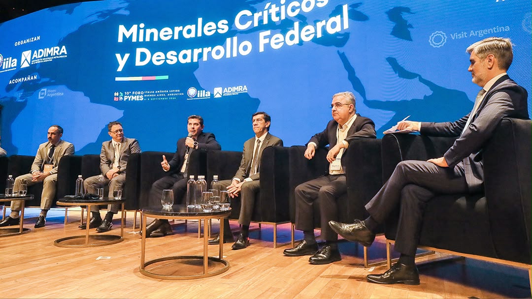 Orrego llevó el potencial minero de San Juan a un foro internacional y puso el foco en el empleo