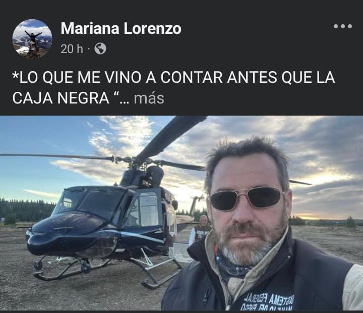 “Matías me mostró para que dejara de buscar culpables”: el conmovedor relato de la pareja del piloto muerto en Valle Fértil