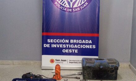 Recuperaron un millonario lote de herramientas que era ofrecido por redes sociales