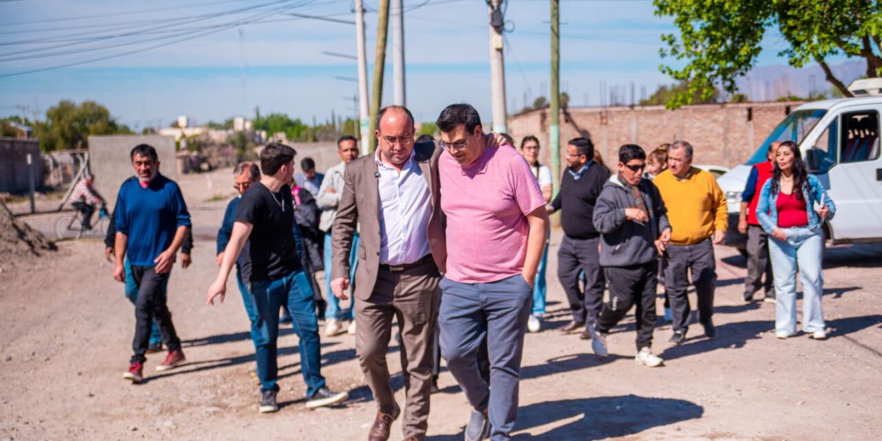 Villa Molina tendrá pavimento: los trabajos comenzarán la próxima semana