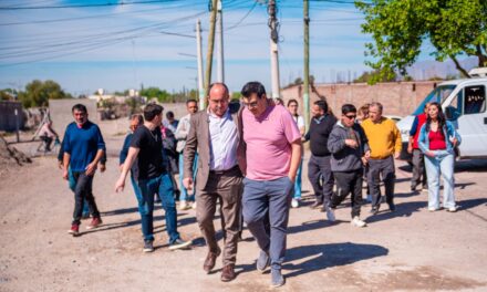 Villa Molina tendrá pavimento: los trabajos comenzarán la próxima semana