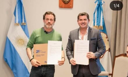 Orrego firmó un acuerdo para ampliar la prevención de los consumos problemáticos