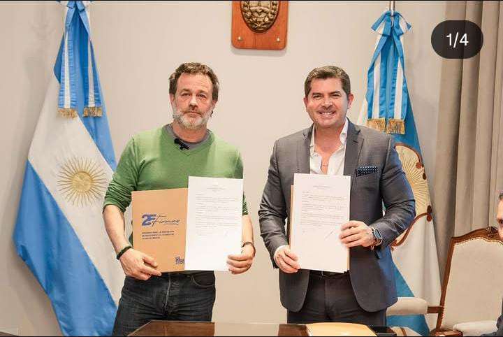 Orrego firmó un acuerdo para ampliar la prevención de los consumos problemáticos