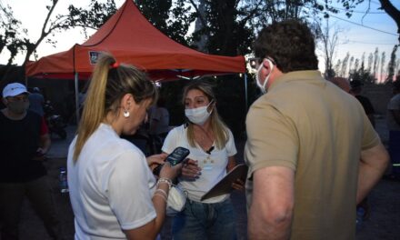 El Zonda provocó incendios en distintos sectores y activó un operativo de asistencia a familias afectadas