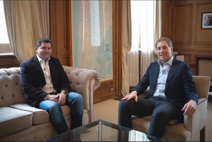 Orrego respaldó la eliminación de las PASO tras reunirse con Santilli en Casa Rosada