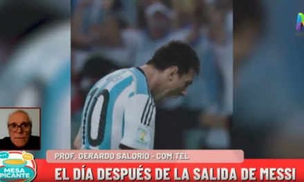 Exclusivo de 'Mesa Picante': Gerardo Salorio, expreparador físico de Argentina, recordó los momentos juntos a Lionel Messi