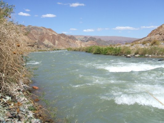 El Municipio de Calingasta refuerza obras y defensas ante el riesgo de inundaciones