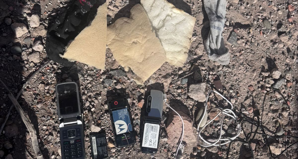 Detectaron tres celulares y cables USB que intentaban ingresar al Penal
