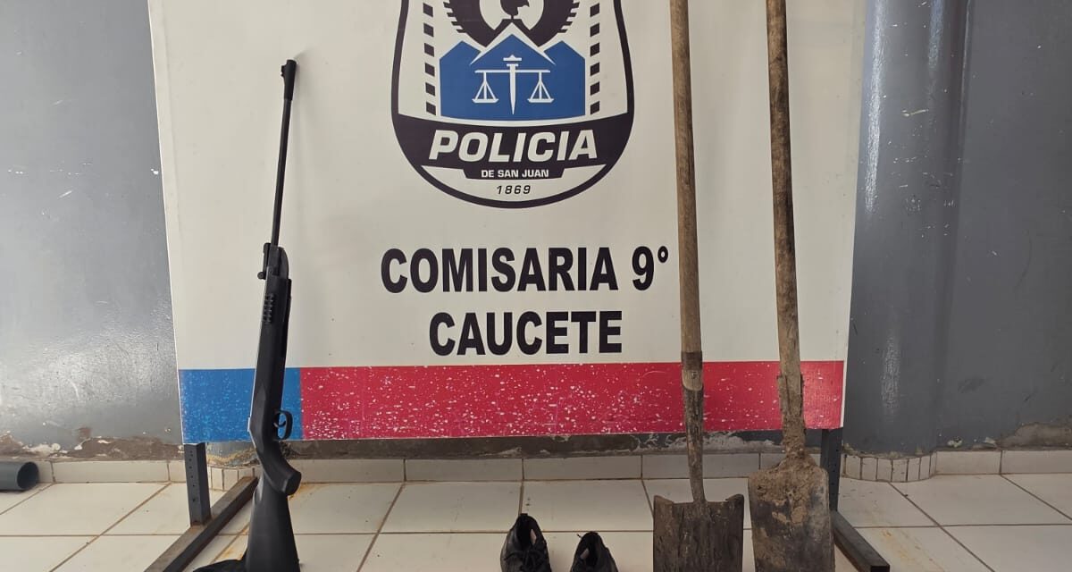 Entraron a una finca, amenazaron a un trabajador con un rifle y hubo allanamientos